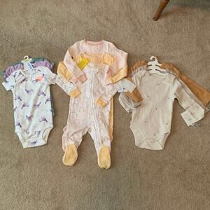 Baby Girl Clothes 12M All New Cloud Island and Carter’s